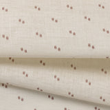 Painted Thread Fabric, Burgundy