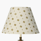 Silvia's Cloth Lampshade H28, Gold